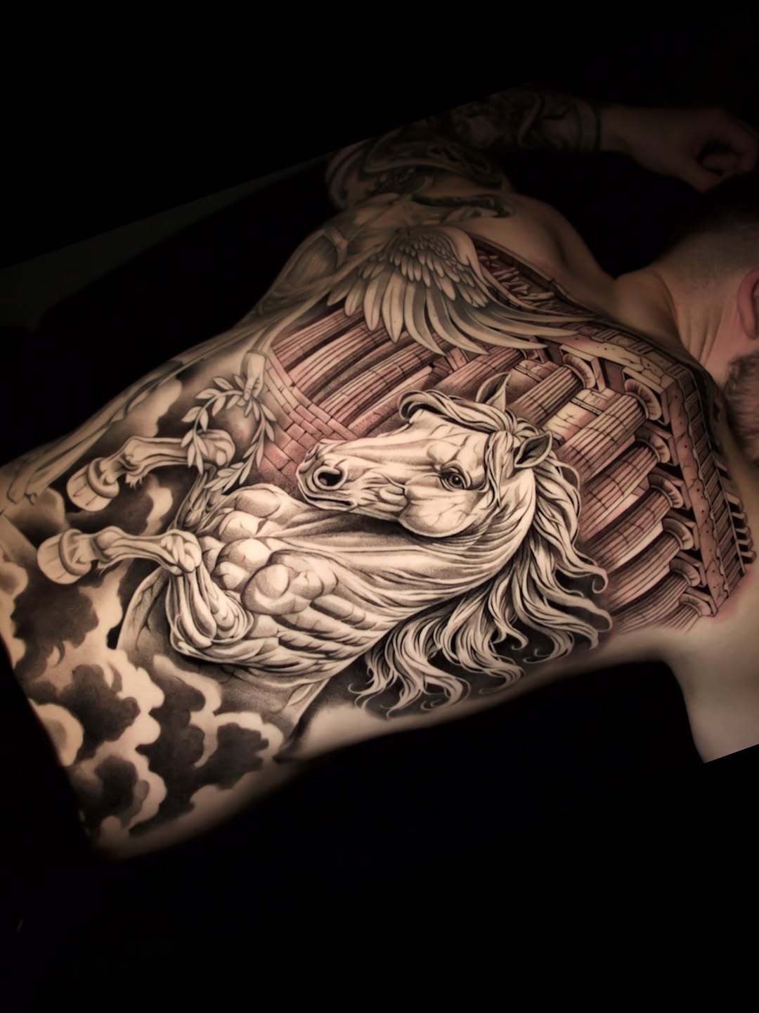 Tattoo by @marklemaytattoos_ — realism, black_and_grey