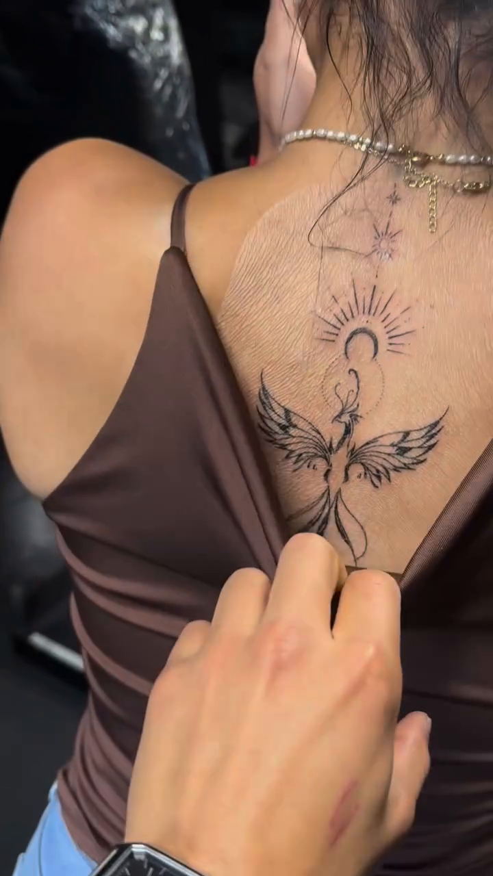 Tattoo by @kiefer_ink — fine_line, black_and_grey