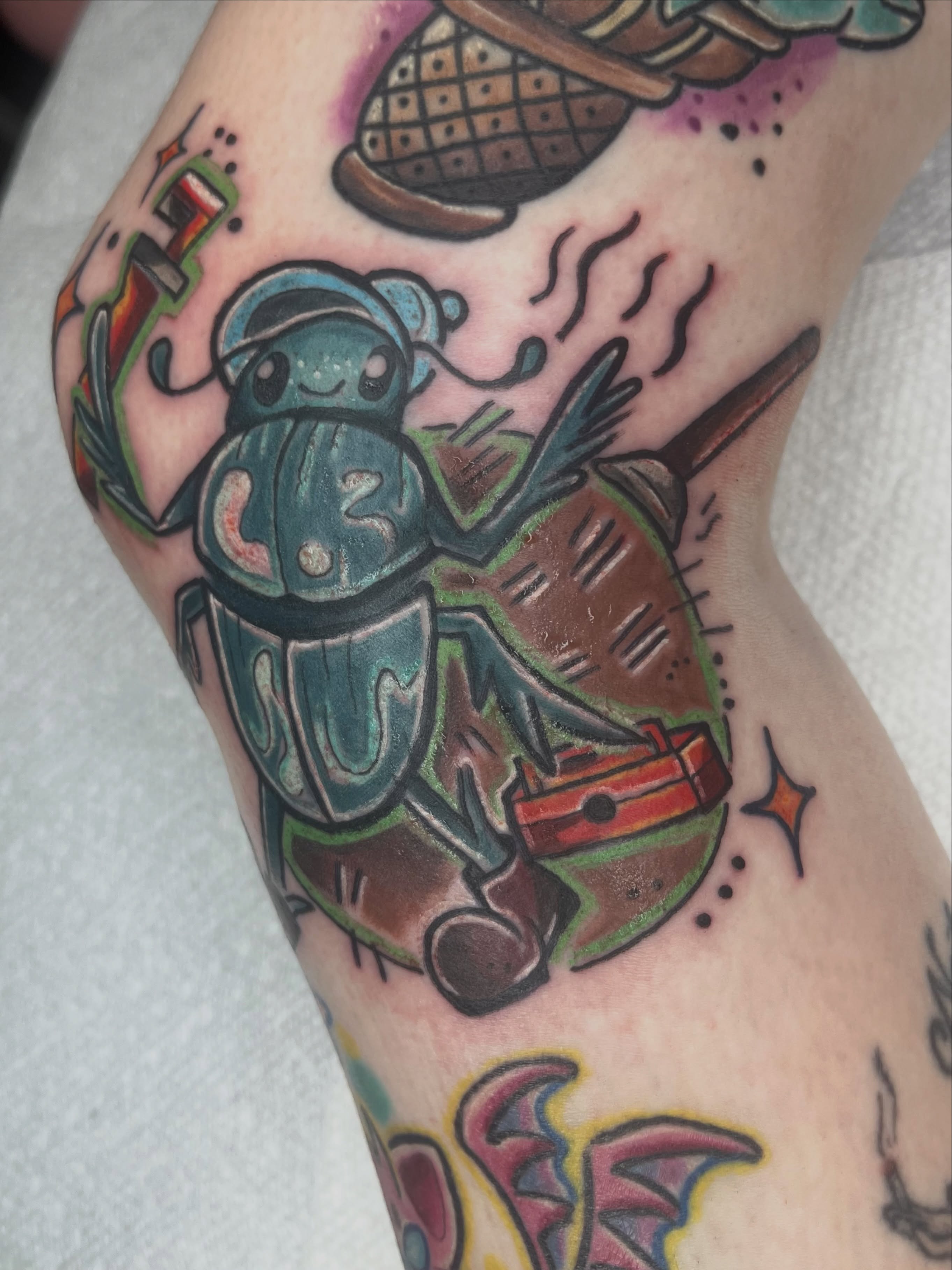 Tattoo by @oliveoiltattoos โ american_traditional
