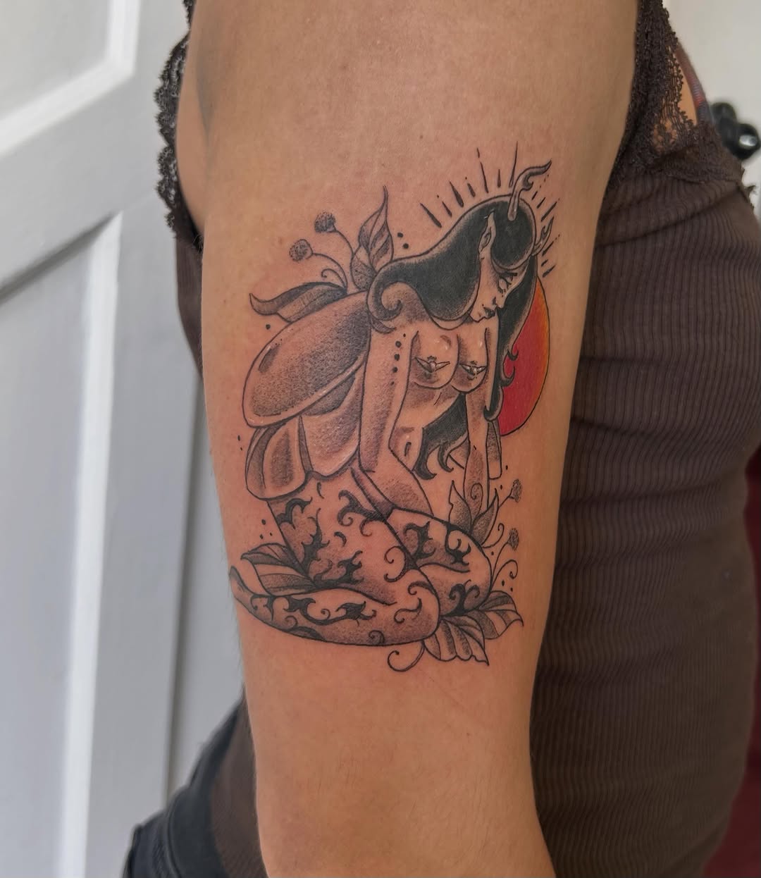 Tattoo by @artbyreilley — neo_traditional, black_and_grey