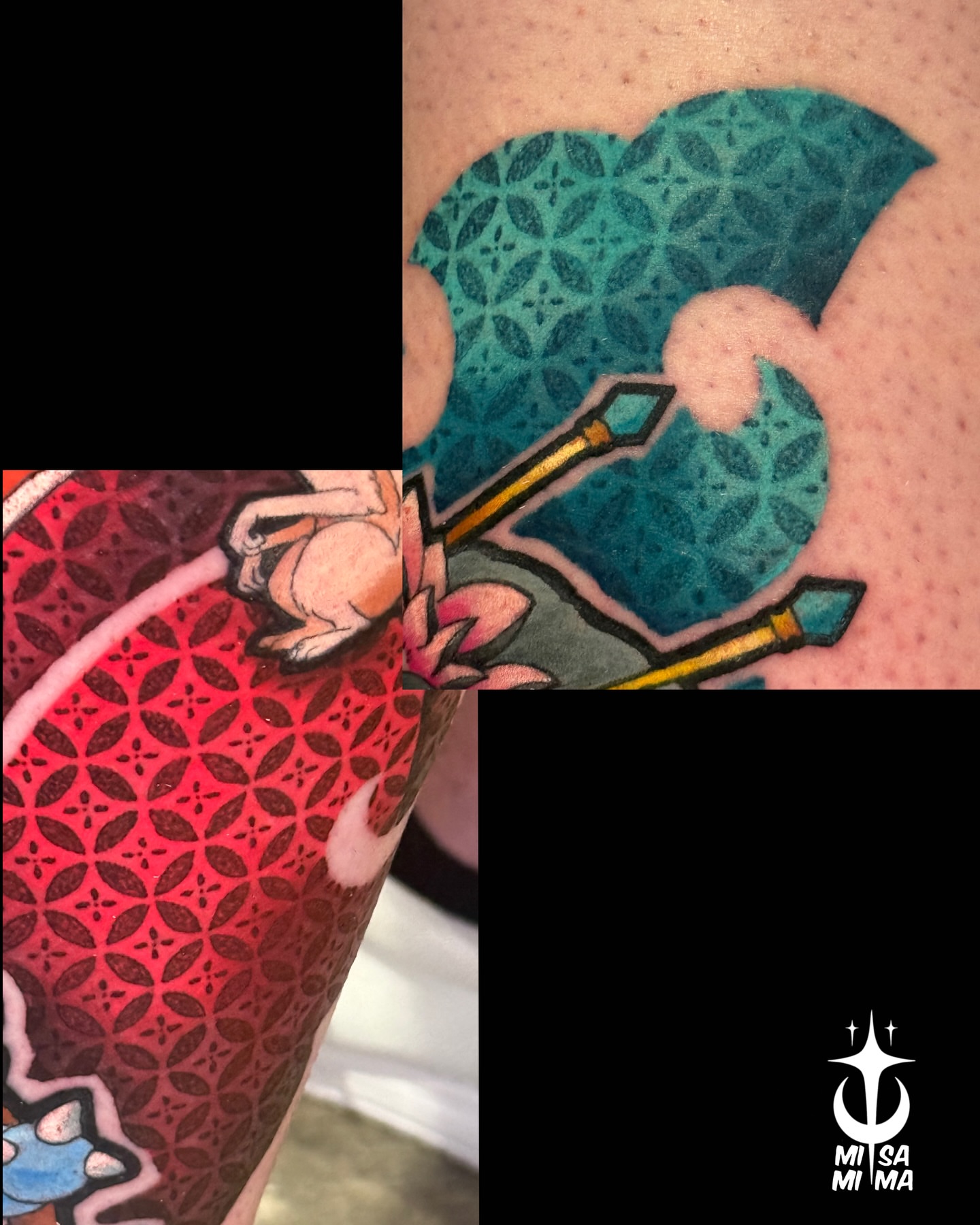 Tattoo by @mimi_sama.tattoo β geometric