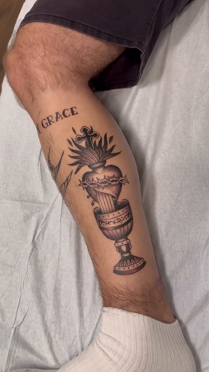 Tattoo by @craig_ryans — black_and_grey, chicano