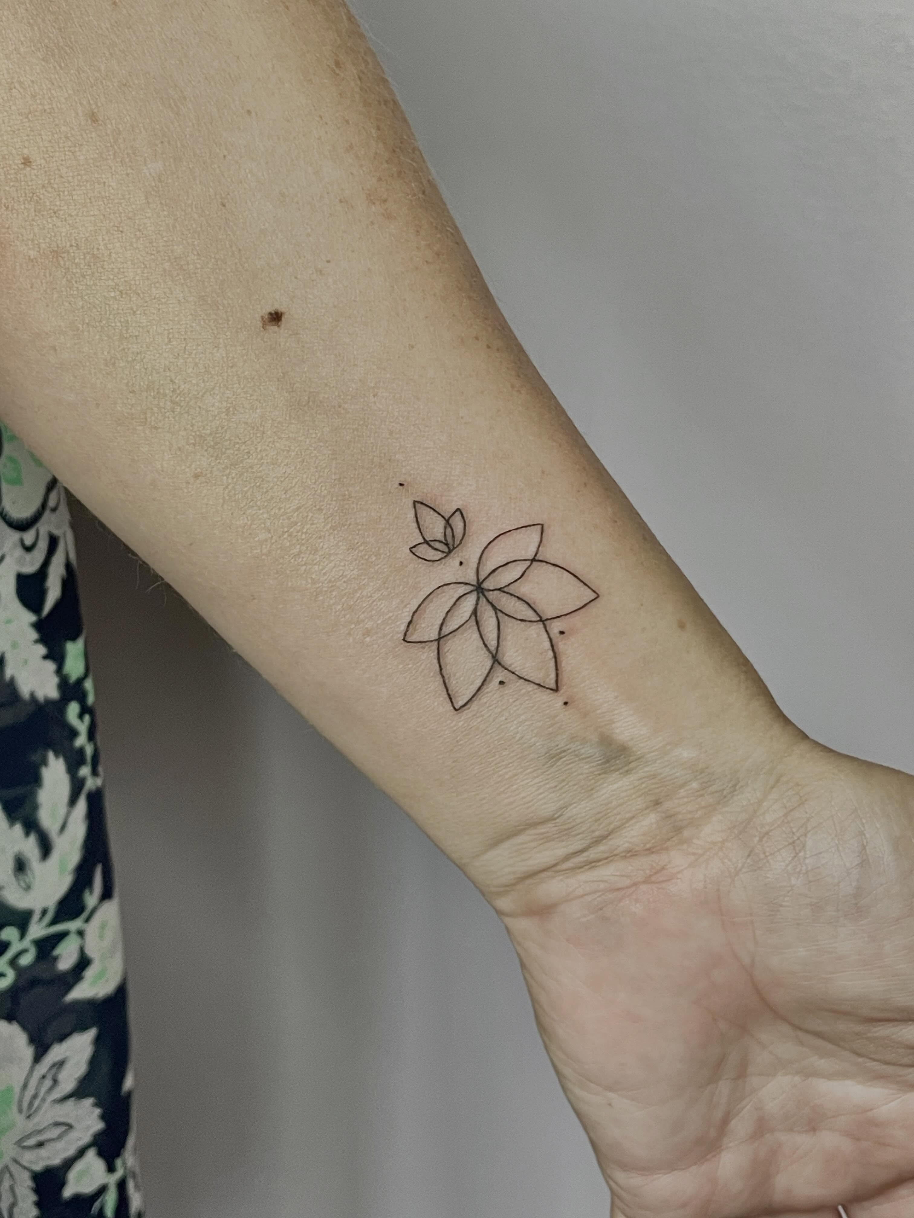 Tattoo by @inkbysierra — geometric