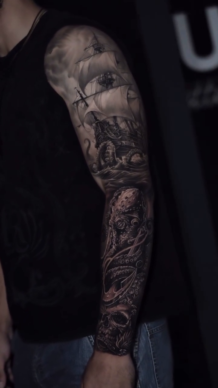 Tattoo by @tattooyasmany2012 — realism, black_and_grey