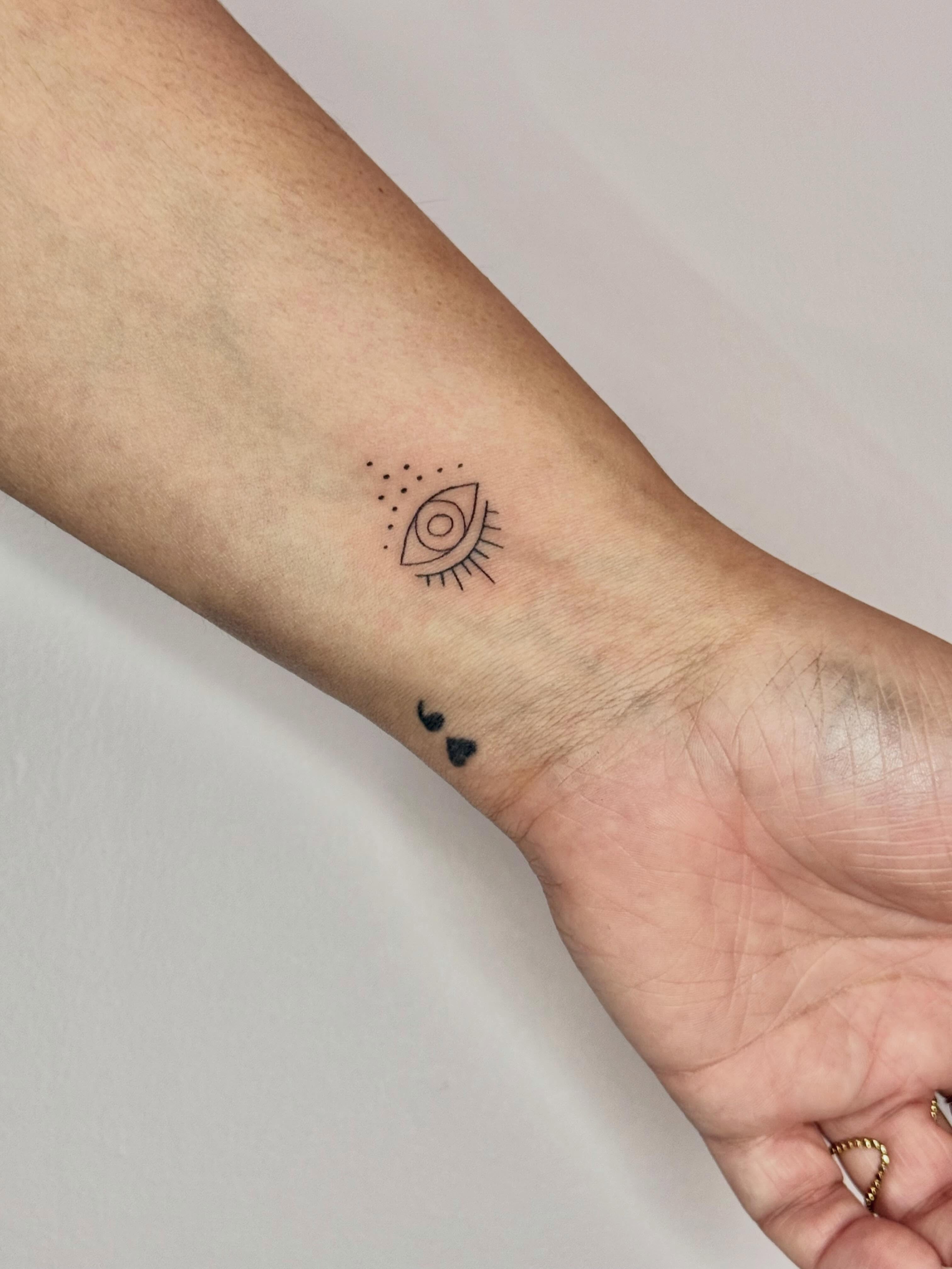 Tattoo by @inkbysierra — dotwork