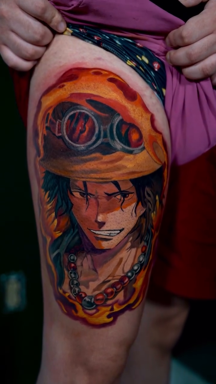 Tattoo by @rrsantander_art — anime, realism