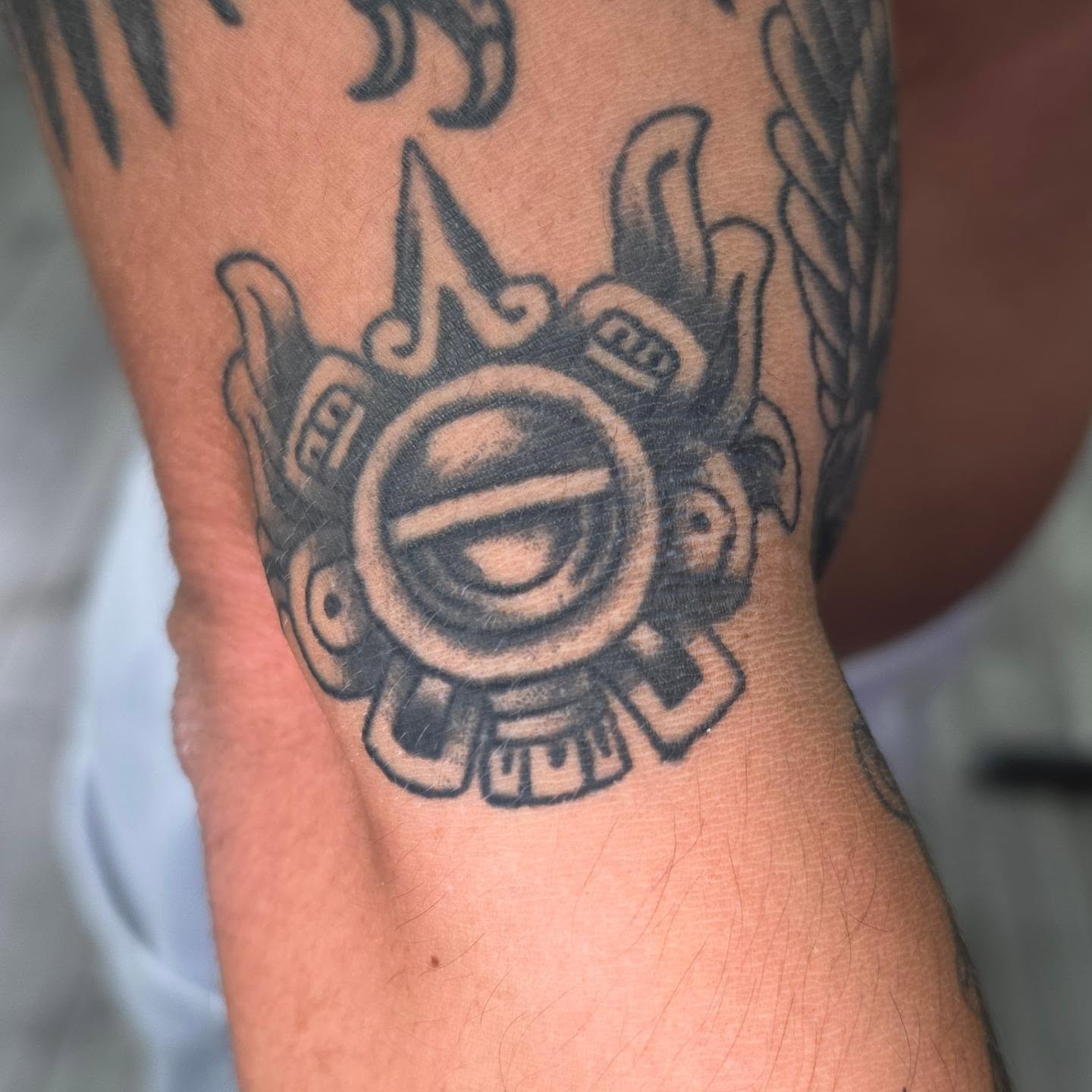 Tattoo by @olivergraves9 — black_and_grey