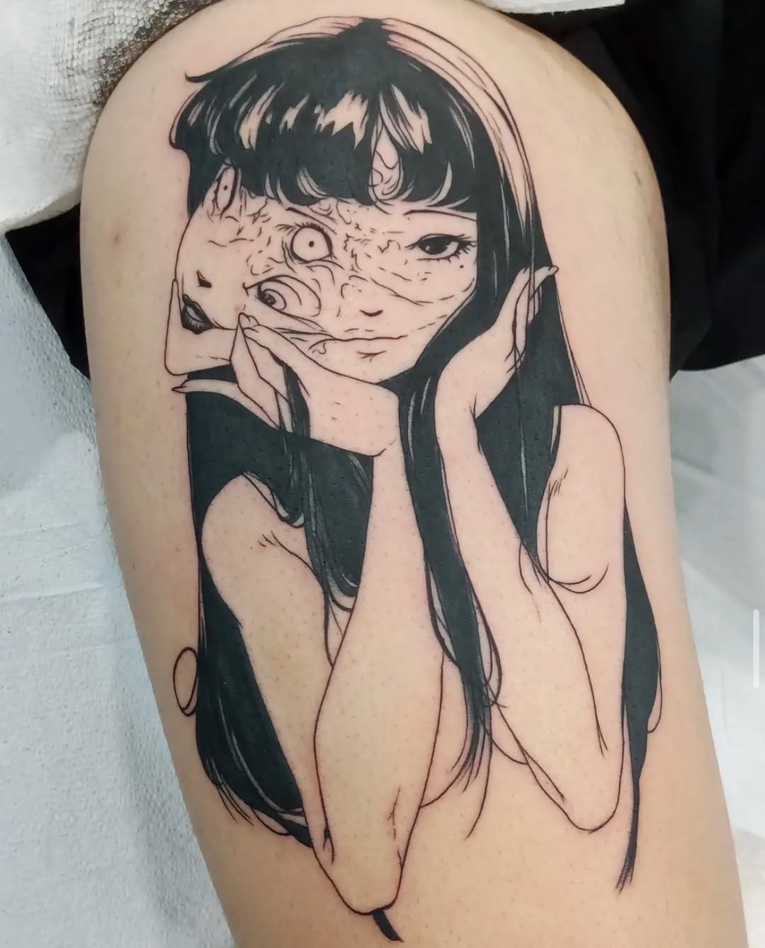 Tattoo by @mrlutat2 — blackwork, illustrative