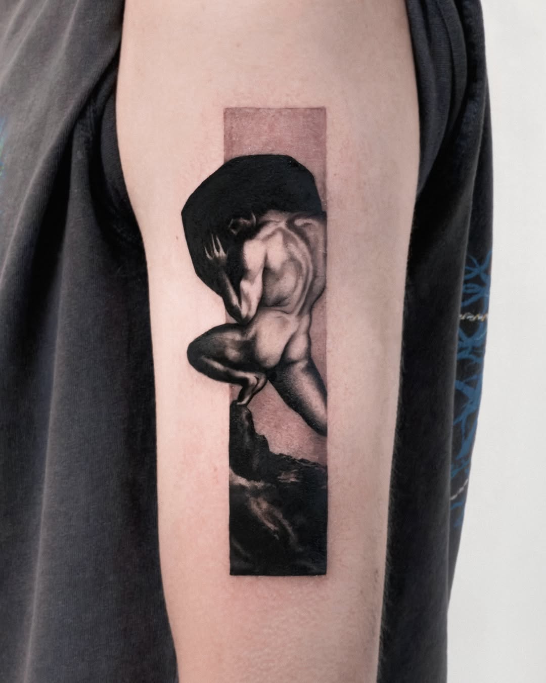 Tattoo by @henkotattooart — black_and_grey, realism