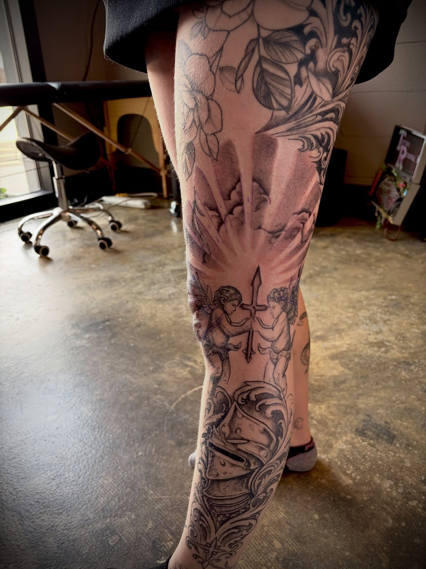 Tattoo by @regotattoos — black_and_grey