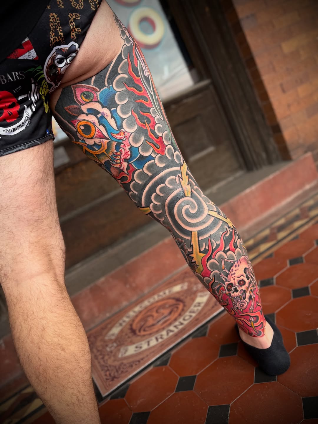Tattoo by @billywhitetattoo — japanese_irezumi, blackwork