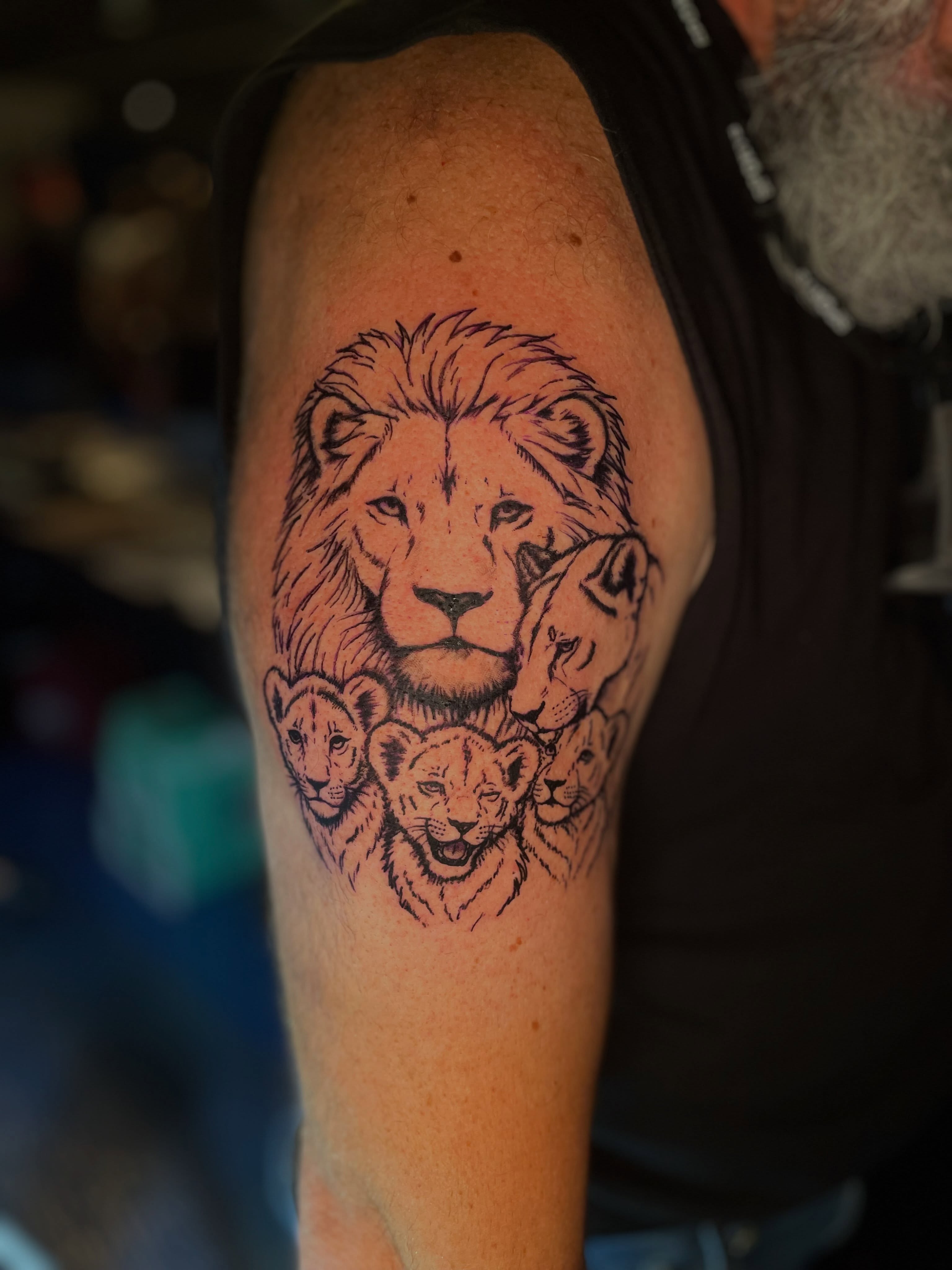 Tattoo by @ariesinkedme — black_and_grey