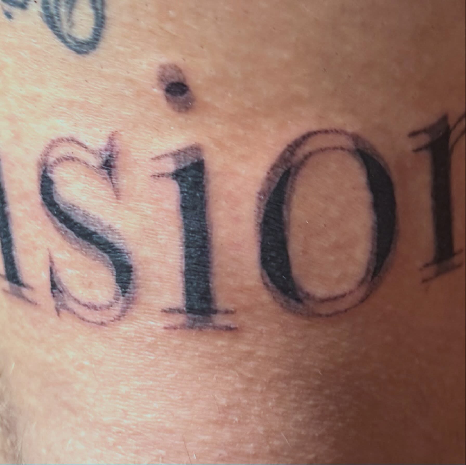 Number black and grey tattoo by Taeyeon▪️Tattoos are literature🇰🇷