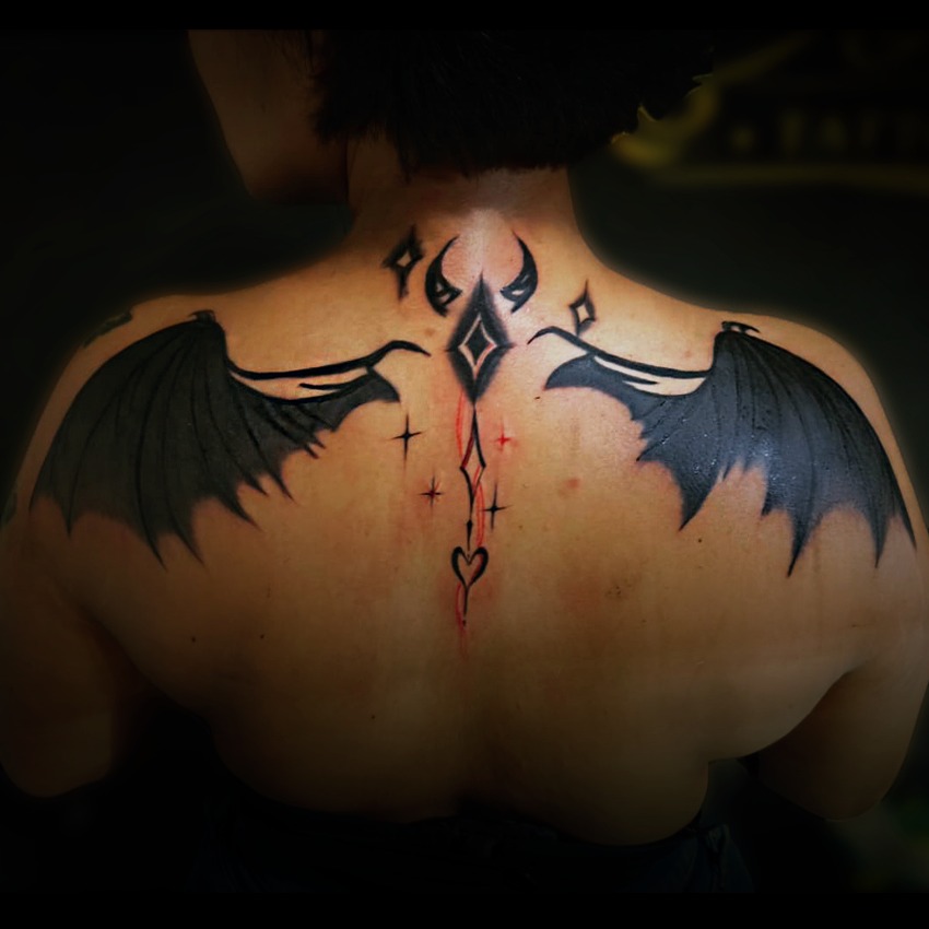Tattoo by @inkzilla_tattoos — blackwork, fine_line