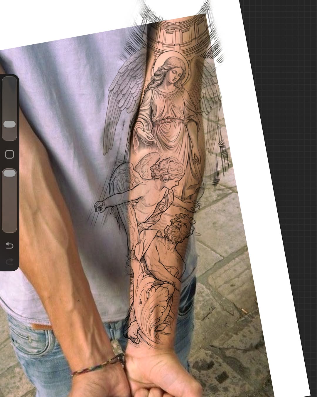 Tattoo by @cot_tattoo — realism, black_and_grey