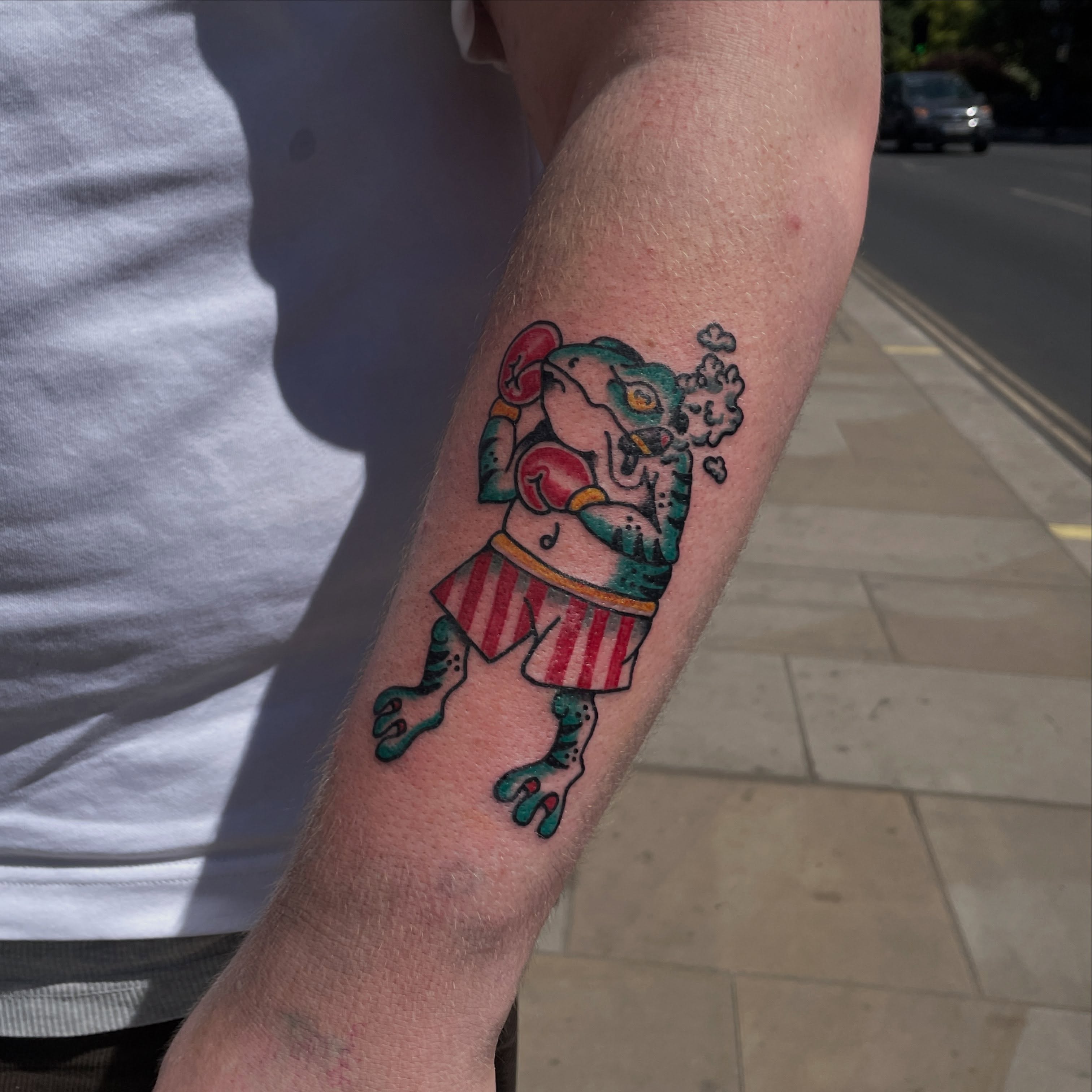Tattoo by @trad_townsend — american_traditional