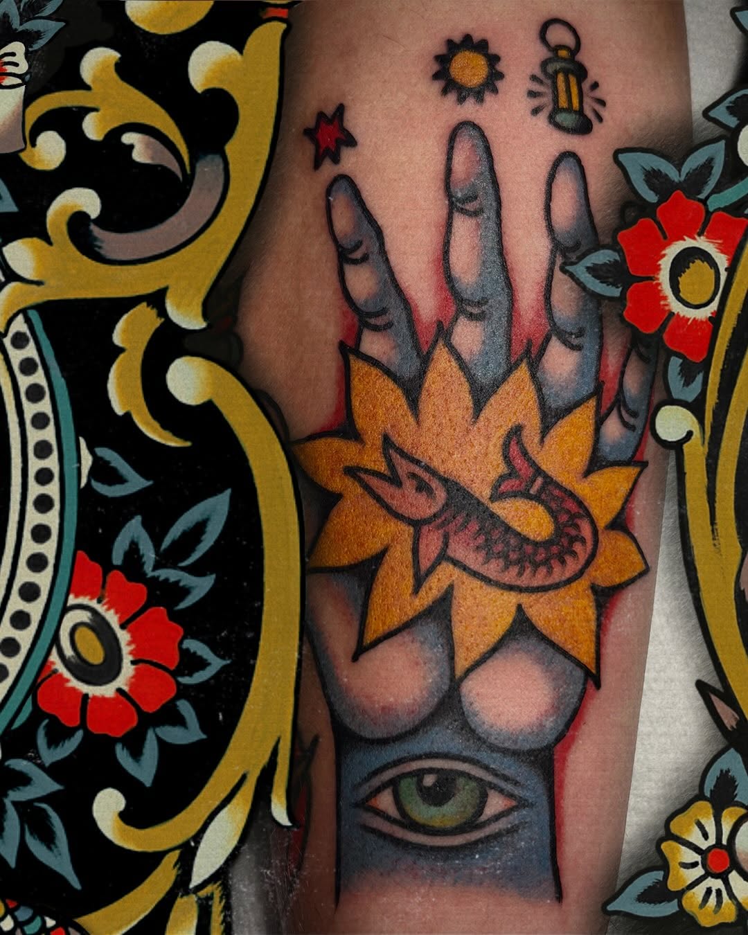 Tattoo by @diblasitattoo — american_traditional, neo_traditional