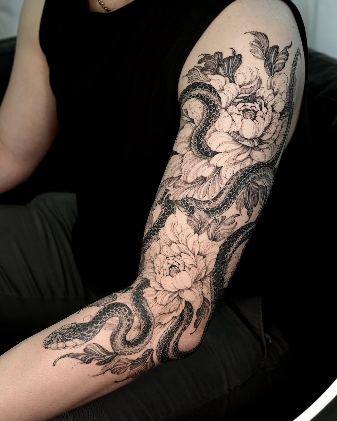 Tattoo by @yongjuntattoo β black_and_grey, realism