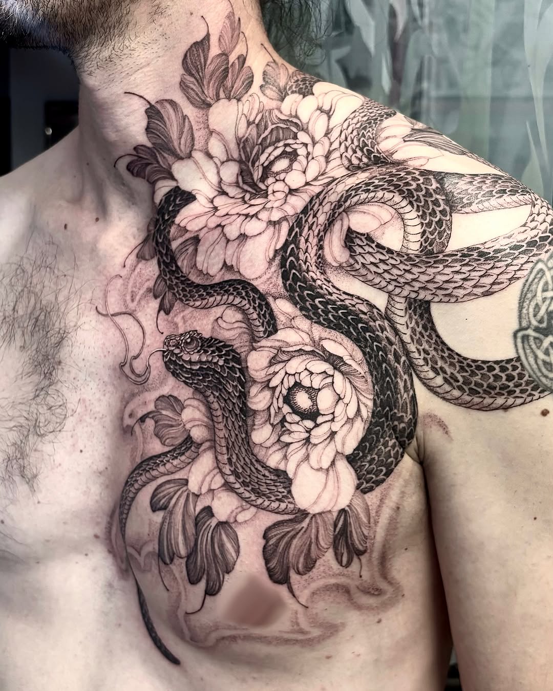 Tattoo by @yongjuntattoo β black_and_grey, realism