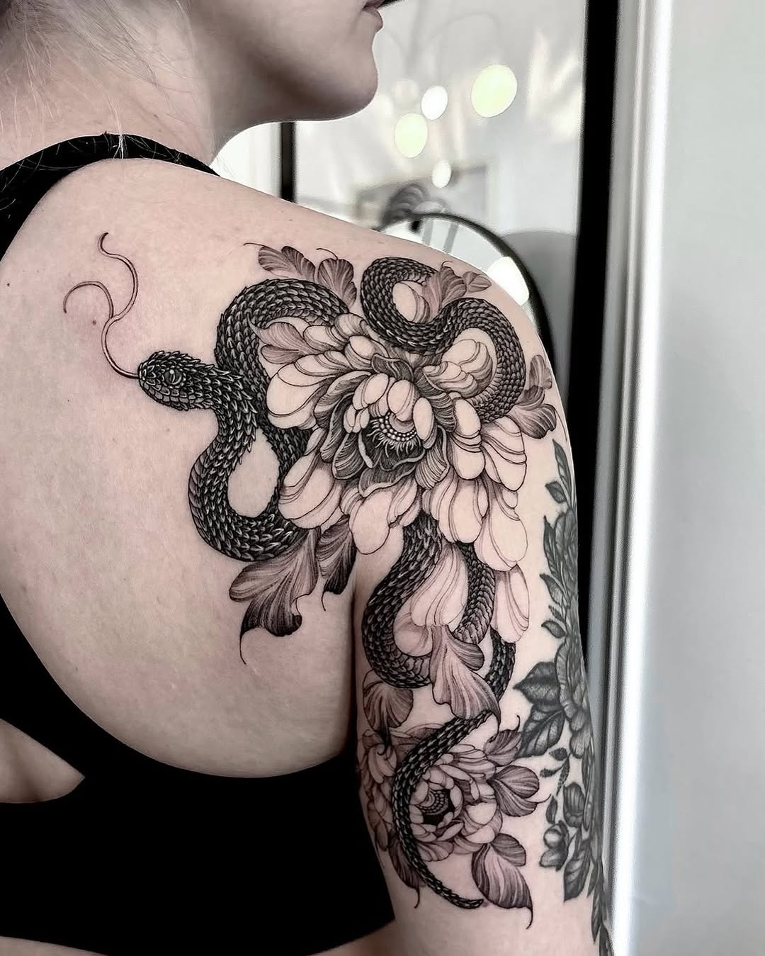 Tattoo by @yongjuntattoo β black_and_grey, realism