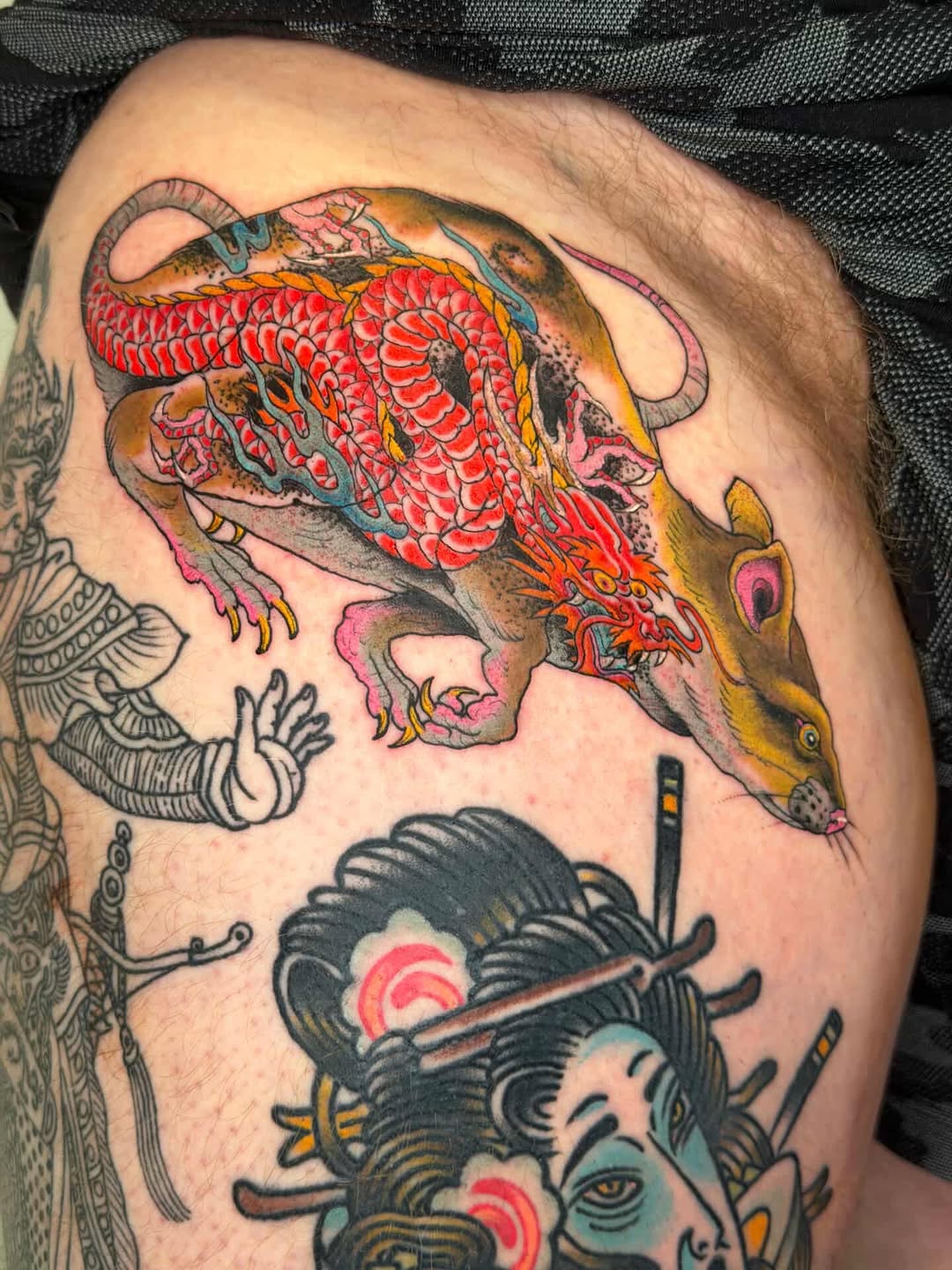 Tattoo by @scottveldhoen — japanese_irezumi, neo_traditional