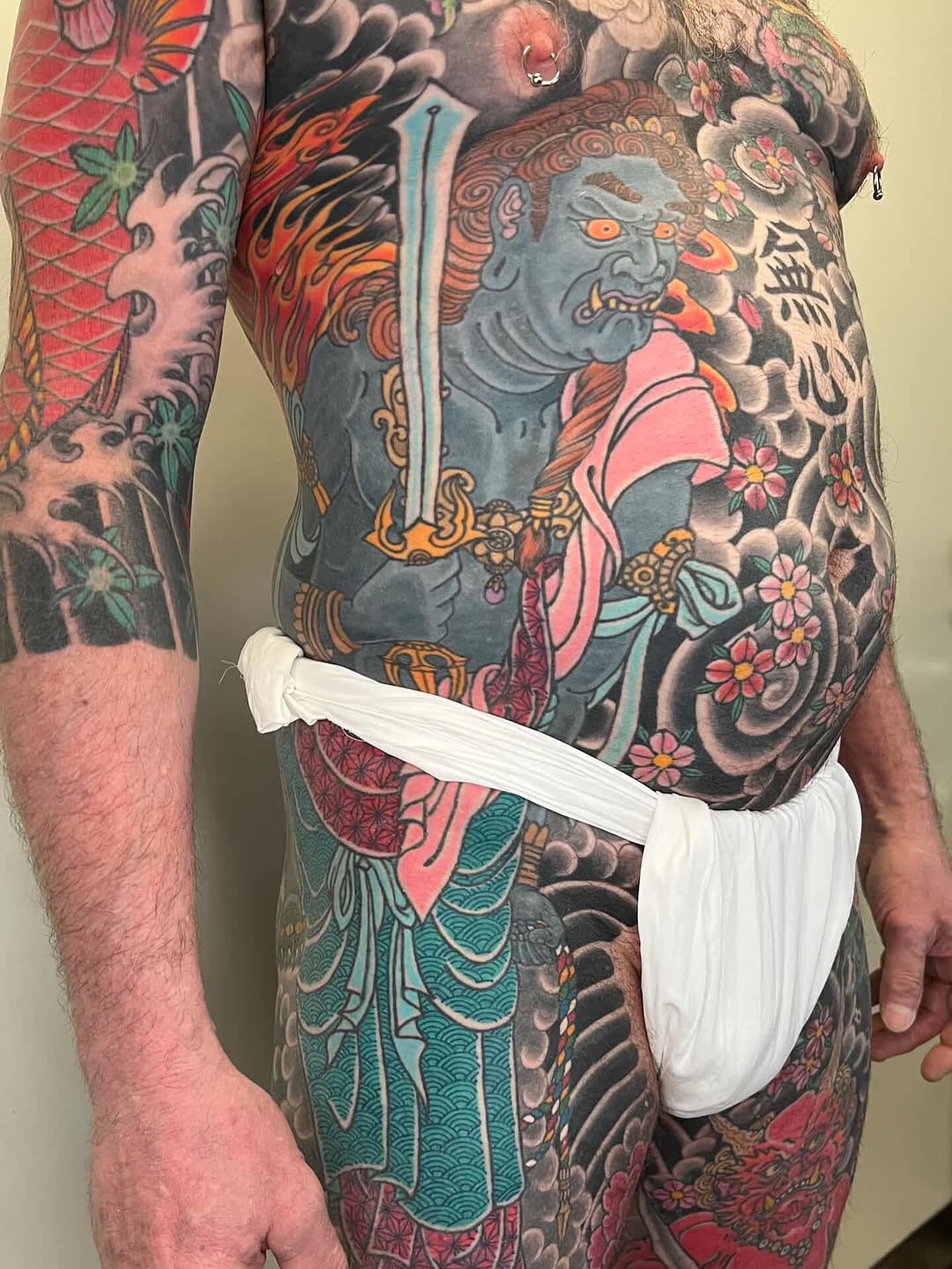 Tattoo by @scottveldhoen — japanese_irezumi, black_and_grey