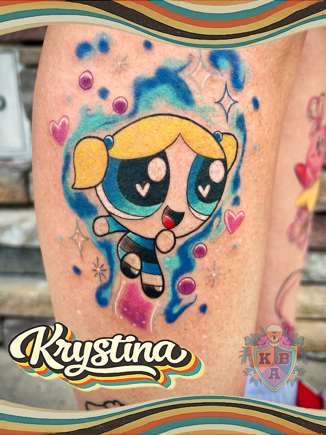 Tattoo by @azarathtattoos — new_school, watercolor