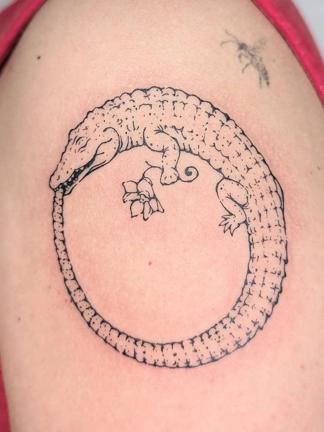 Tattoo by @milagujastattoo — blackwork, illustrative