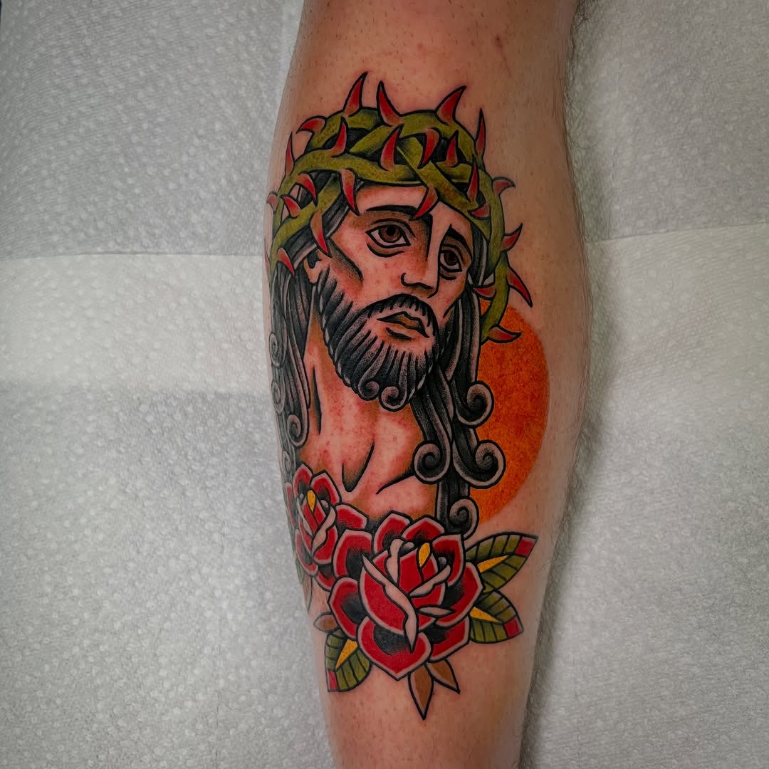 Tattoo by @taylorthetattooer — american_traditional, realism