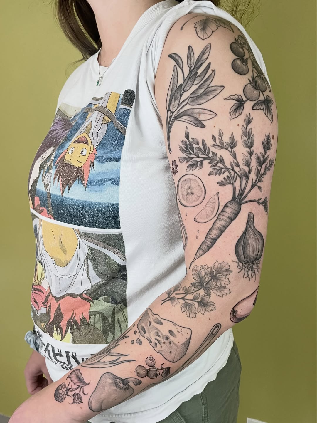 Tattoo by @erinhainestattoos — realism, black_and_grey