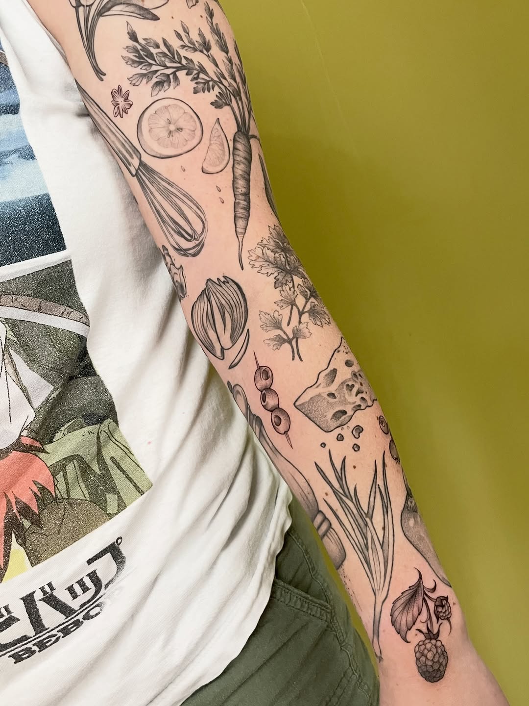 Tattoo by @erinhainestattoos — black_and_grey, realism