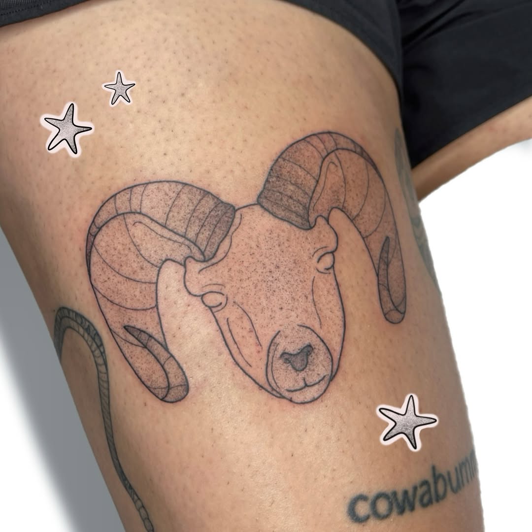 Tattoo by @julesdoestattoos — fine_line, black_and_grey