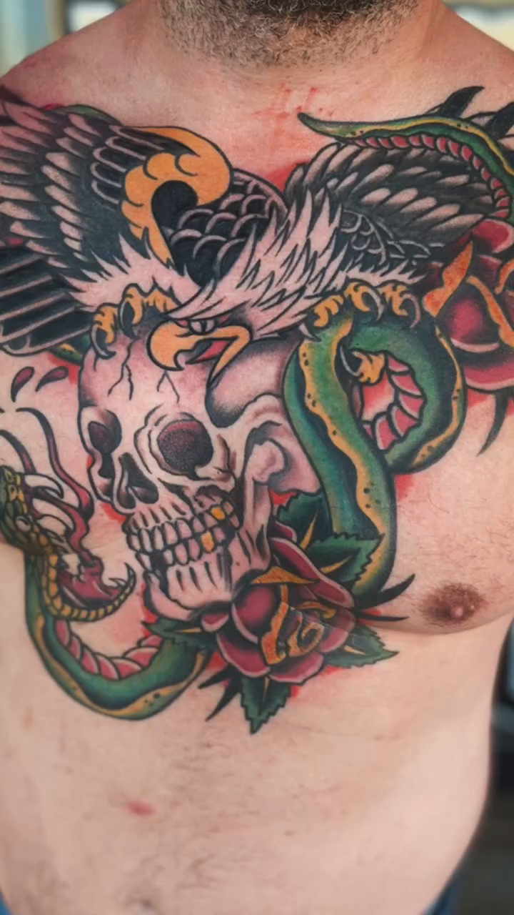 Tattoo by @nickweavertattoos — american_traditional, realism