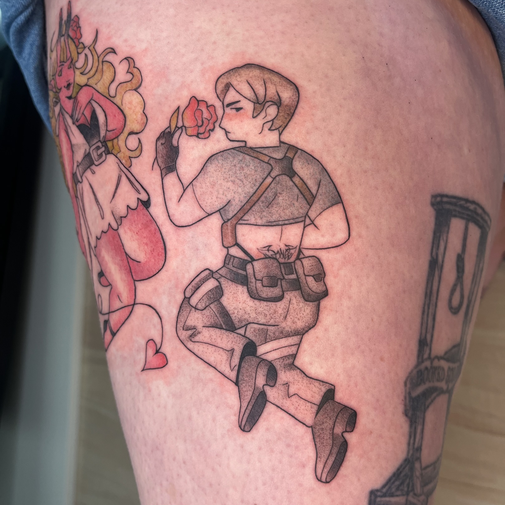 Tattoo by @inkneous — black_and_grey