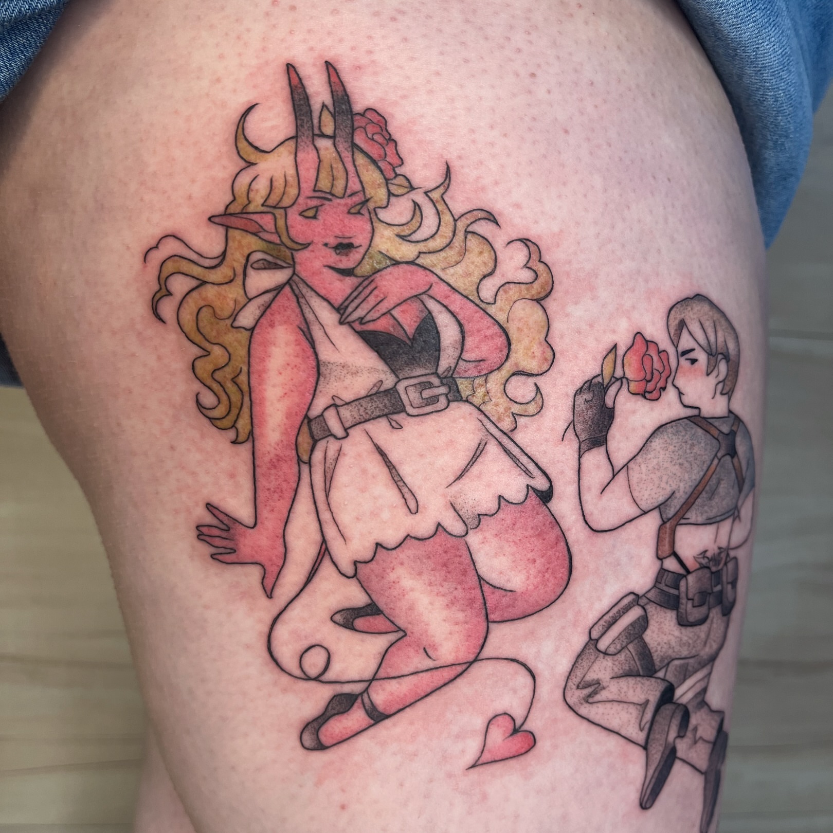 Tattoo by @inkneous — anime