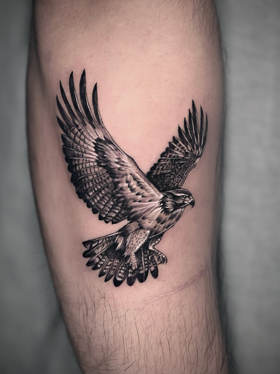 Tattoo by @calvintattoo — realism, black_and_grey