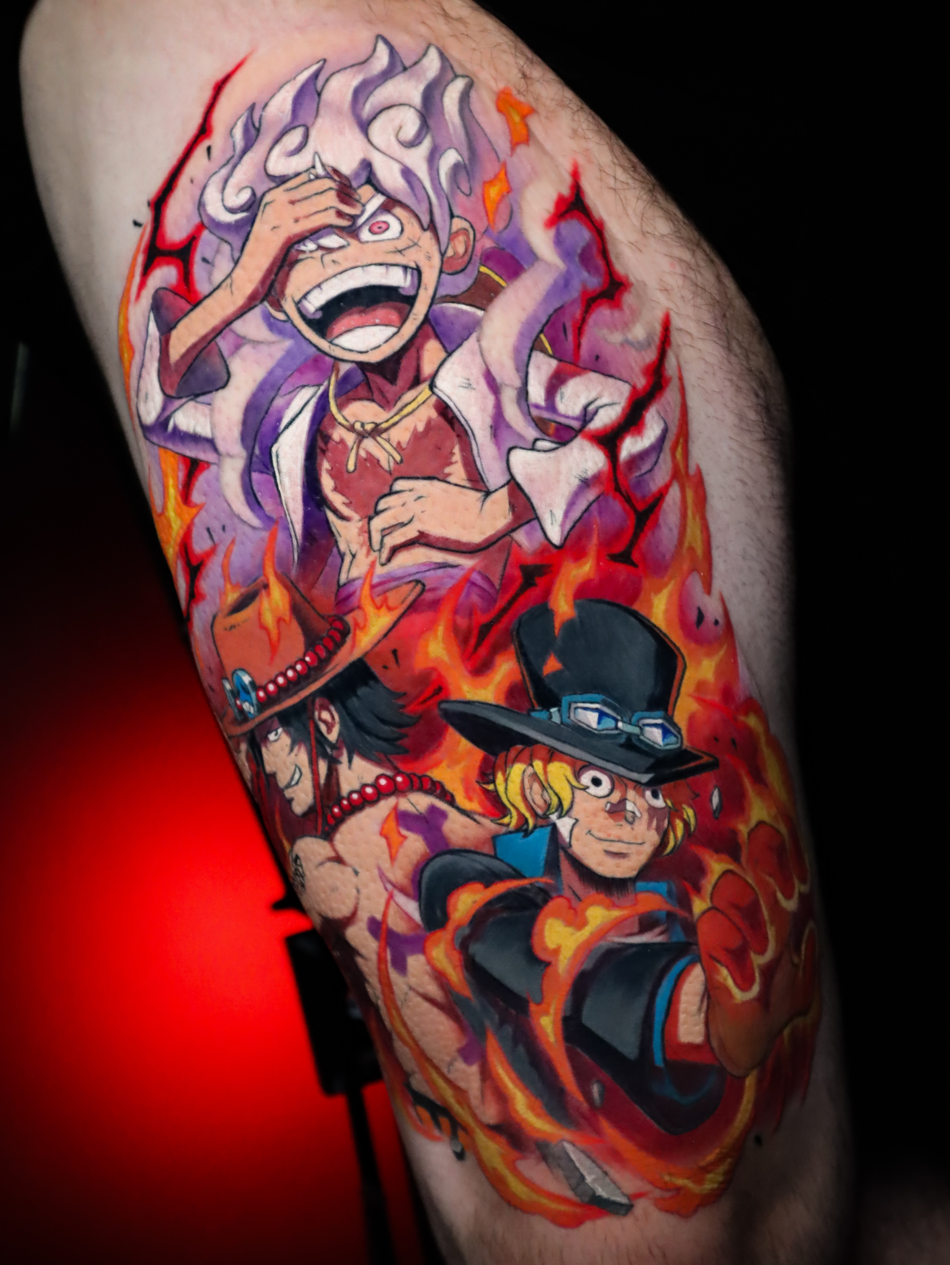 Tattoo by @jesusblones — anime, illustrative