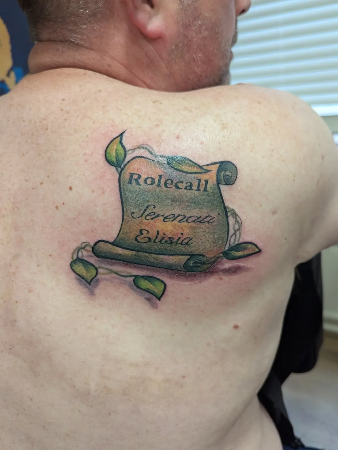 Tattoo by @skiesafiretattoo — lettering_script
