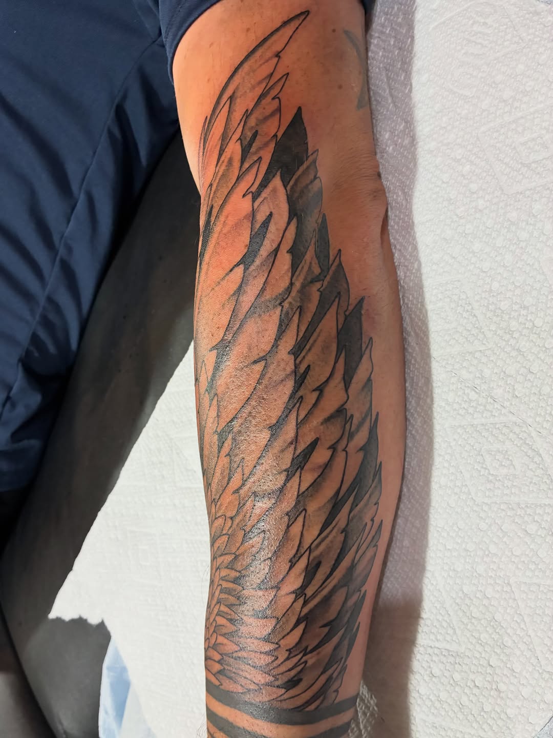 Tattoo by @energydrinkonthefloor — black_and_grey, realism