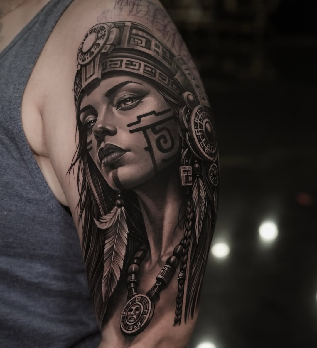 Tattoo by @hiramksas — realism, black_and_grey