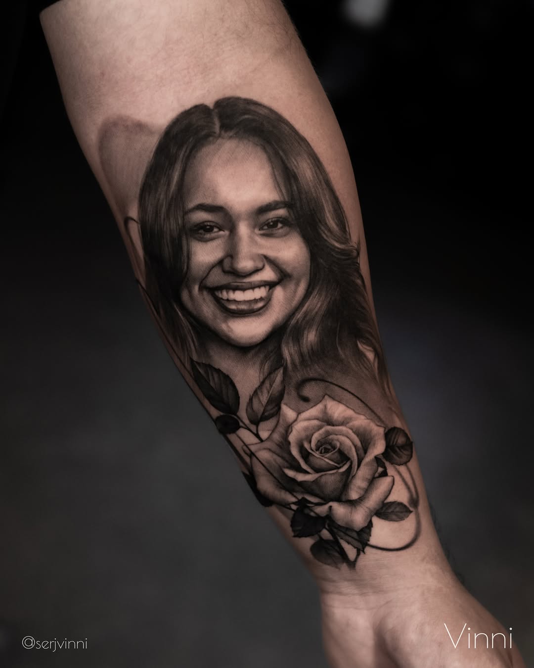 Tattoo by @serjvinni — realism, black_and_grey