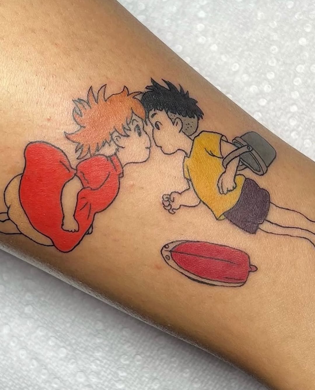 Tattoo by @baka_notgonnahurtyou — anime