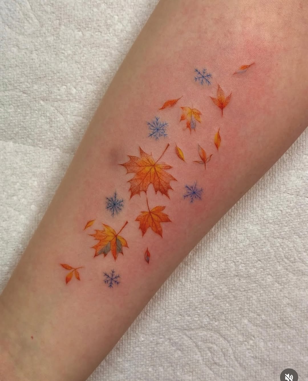 Tattoo by @baka_notgonnahurtyou — fine_line, watercolor