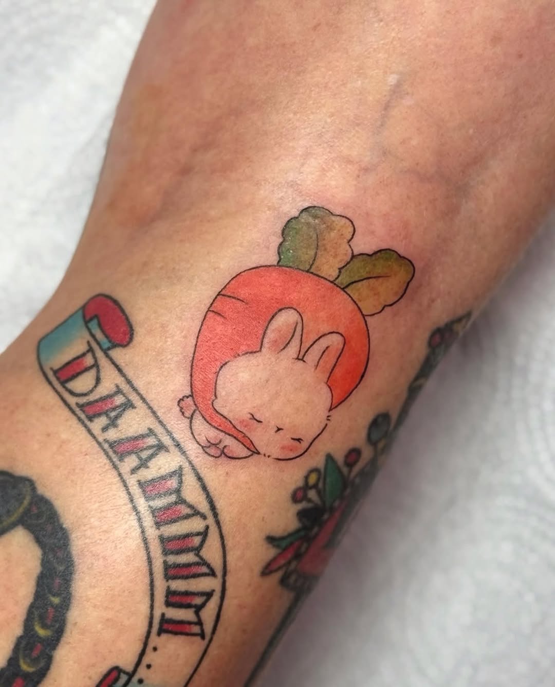 Tattoo by @baka_notgonnahurtyou — new_school, anime