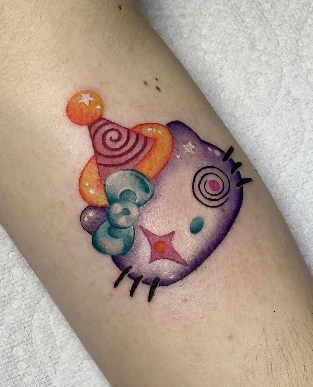 Tattoo by @baka_notgonnahurtyou — new_school, watercolor