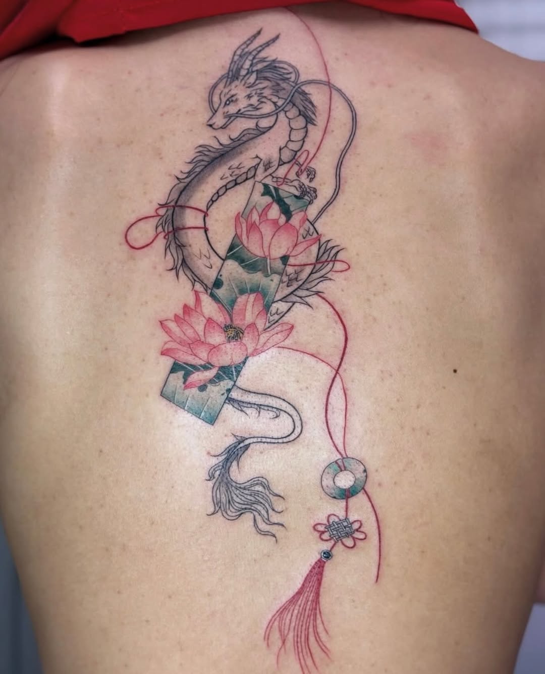 Tattoo by @baka_notgonnahurtyou — fine_line, anime