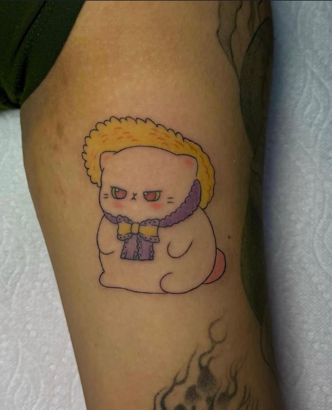 Tattoo by @baka_notgonnahurtyou — new_school, anime