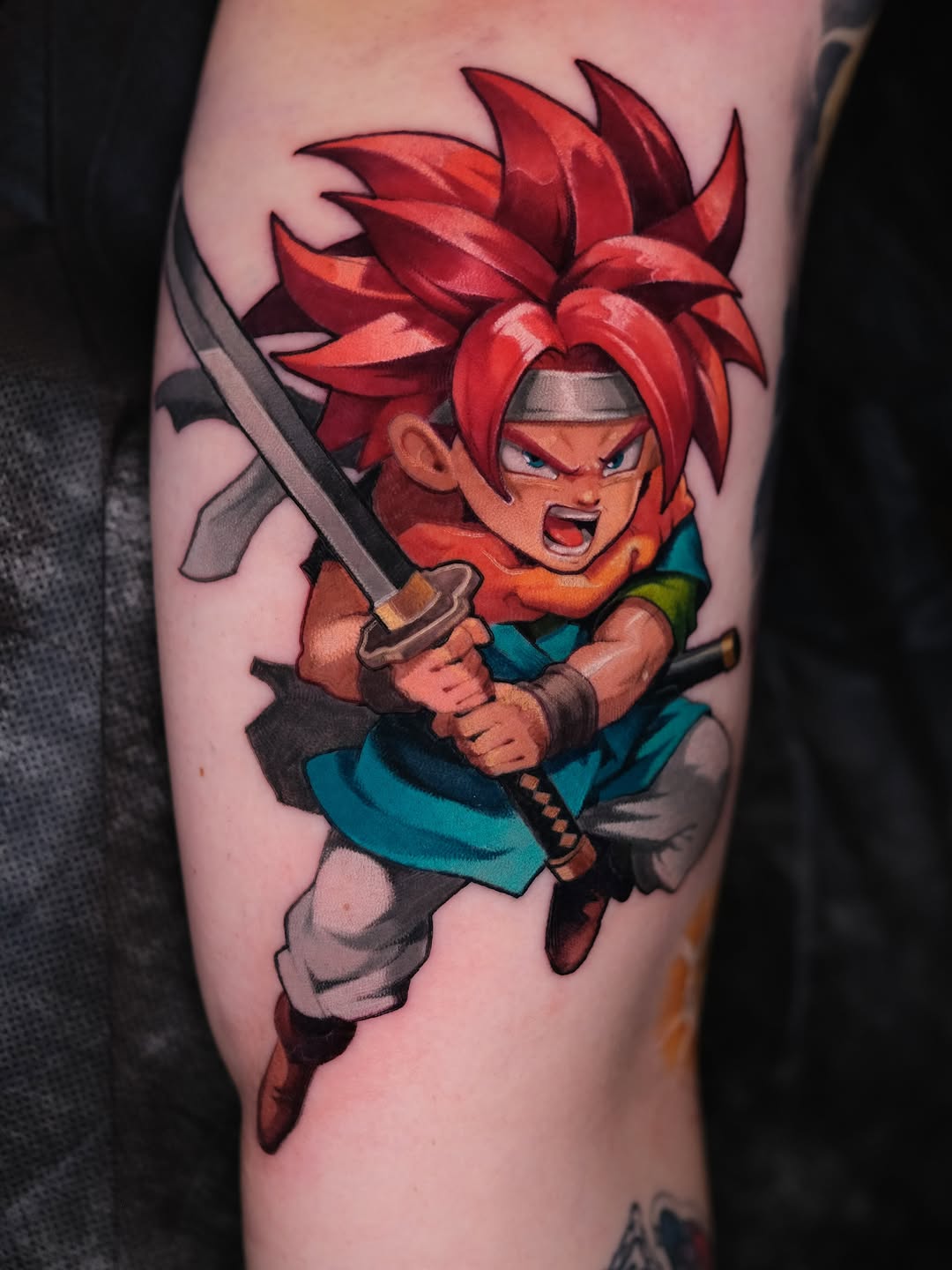 Tattoo by @delai_dzen — anime