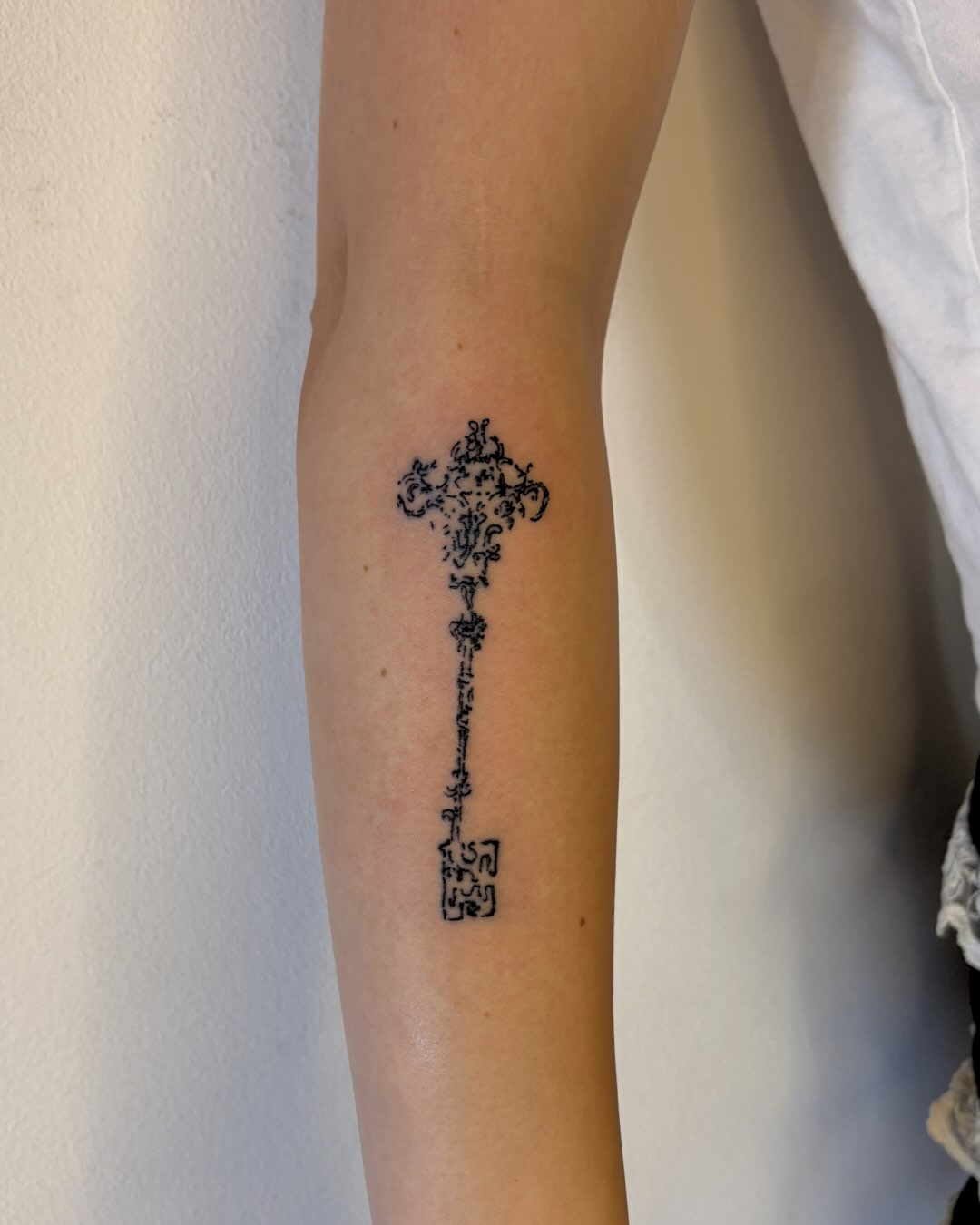 Tattoo by @cupidstunts__ — black_and_grey