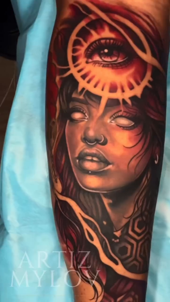 Tattoo by @artizmylov — realism, black_and_grey